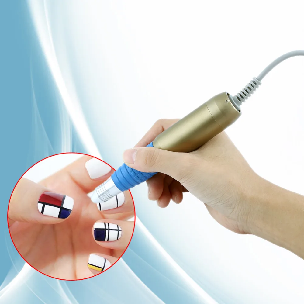 1Pc 25000RPM Electric Nail Drill Handpiece Nail Machine Grinder Nail Art Decoration Tool