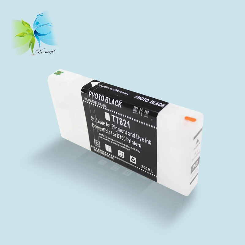 Многоразовый картридж с чернилами 280 мл 6 цветов для принтера Epson D700 BK C M Y LC LM|ink