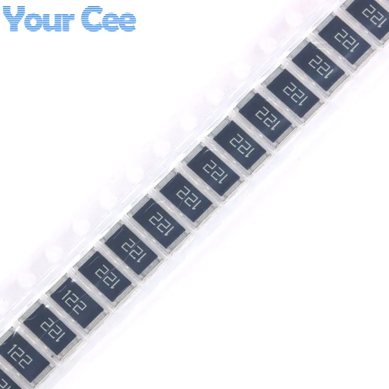 50 шт. SMD чип резистор 2512 1 Вт 1.2KR 2 K ohm 122 5% комплект сопротивления | Электронные