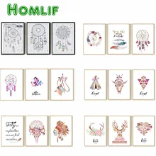 Племя перо Ловец снов олень на заказ алмазная живопись eigen foto attrape reves pumes Мандала Павлин Иисуса алмазная живопись