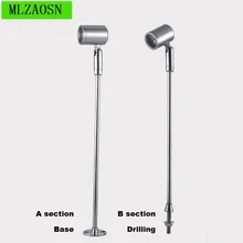 Светодиодное украшение, витринные прожекторы, 1 Вт/3 Вт, дисплей, подсветка для шкафа, золотые украшения, шкаф, полюс, прожекторы