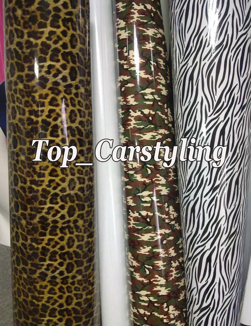 lepaord  camo vinyl car wrapping film stickers (1)