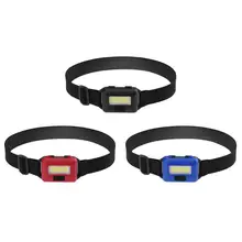 Водонепроницаемый 3 режима COB светодиодный вспышка светильник Портативный на открытом воздухе головной светильник лампа фонарь Фонари с повязкой на голову