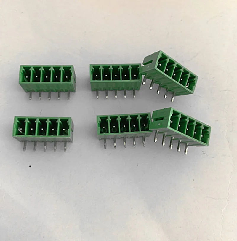 50 шт. женский шаг 3 5 мм 12P 13P 14P ~ 22P подключаемый PCB клеммный блок KF2EDG/KF2EDGK-3.5mm