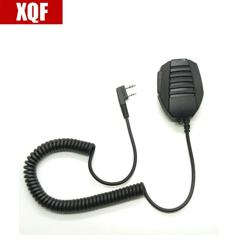 10 шт. 2-контактный Динамик PTT Новинка! MIC K24 микрофон для BAOFENG UV-5R 5RA/B/C/D/E UV-3R + kenwood Walkie