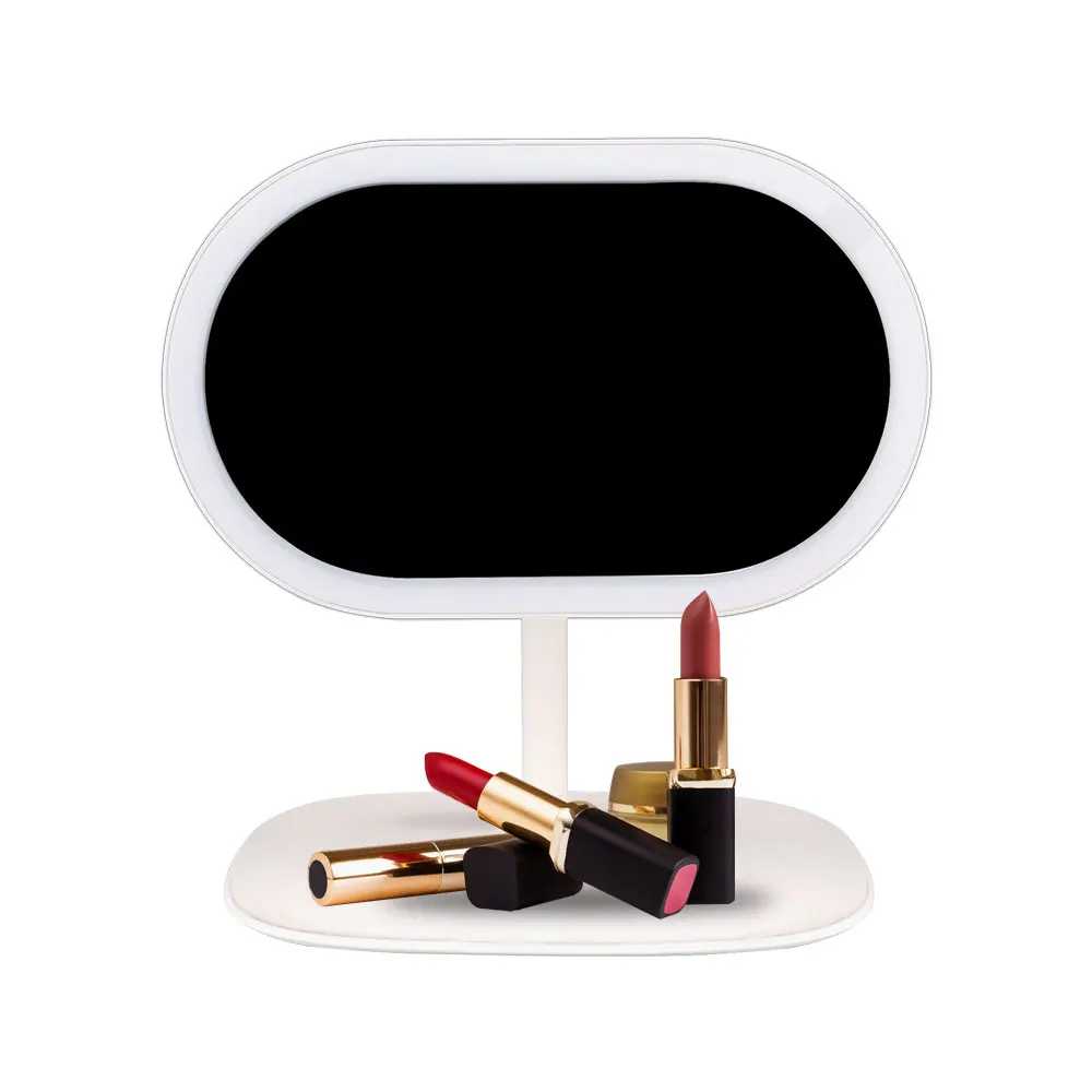 

Travel Portable Cordless Vanity Night Light 360 Degree Free Rotation Makeup Mirror Light LED Tabletop Swivel Vanity Mirror Light