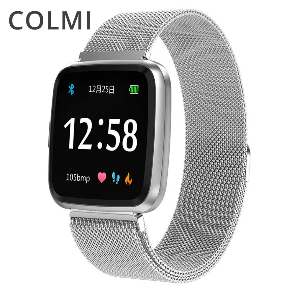 

COLMI Full Touch Smart Watch CY7P Heart Rate Blood Oxygen Pressure Monitor Waterproof Multiple Sports Standby Time For Men Women