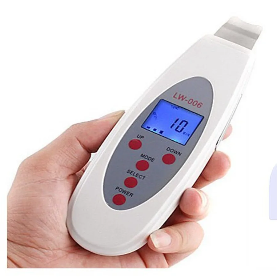  Portable Facial Skin cleaner Face care tool Anti-aging LCD Digital Dead Skin Removal Acne whitening