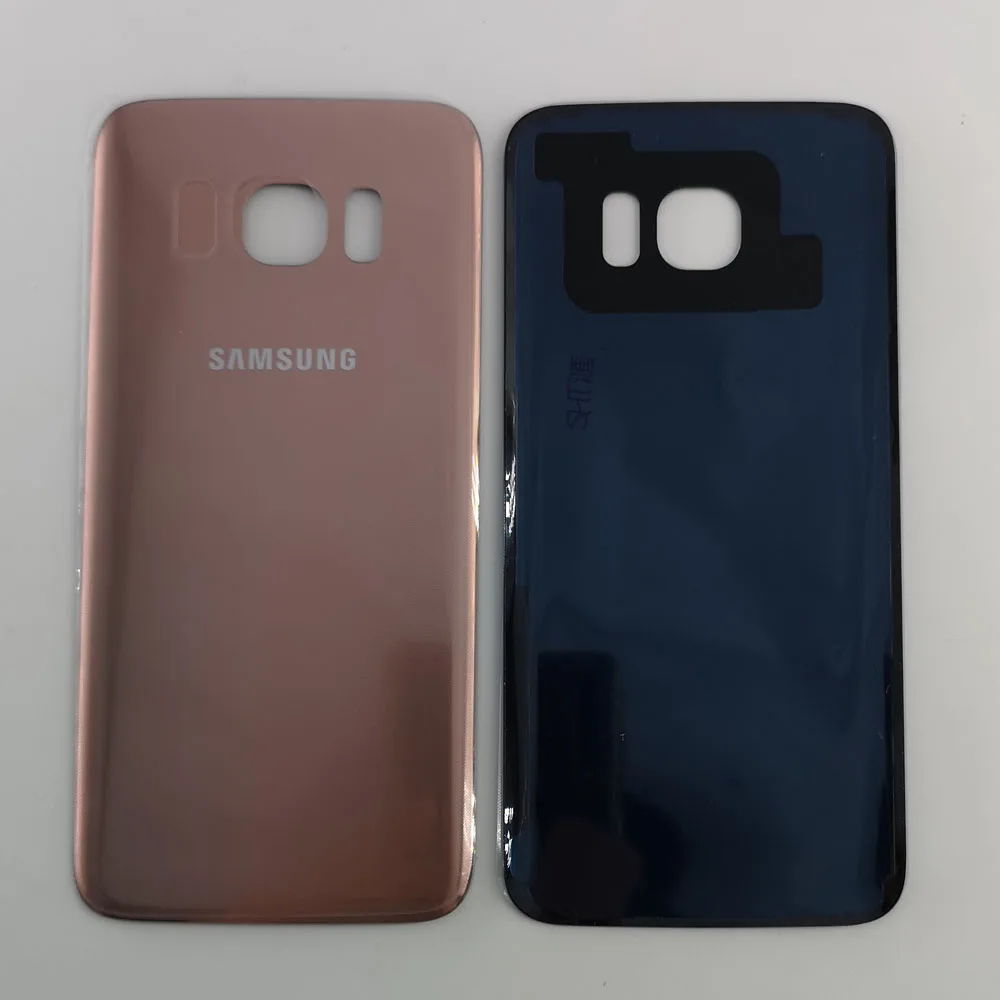 Задняя крышка батарейного отсека для SAMSUNG Galaxy S7 EDGE G935F задняя Замена 3D стеклянного