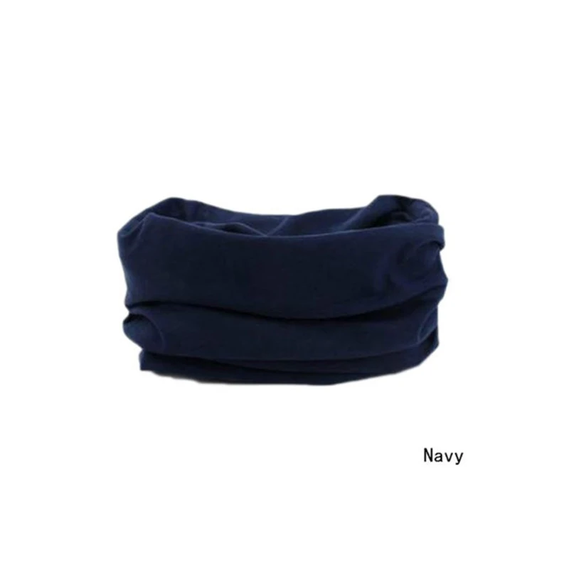 Модный шейный шарф, шейный платок, платок для велоспорта, Спортивный Платок, маска для лица, головной убор, магазин NYZ - Цвет: navy