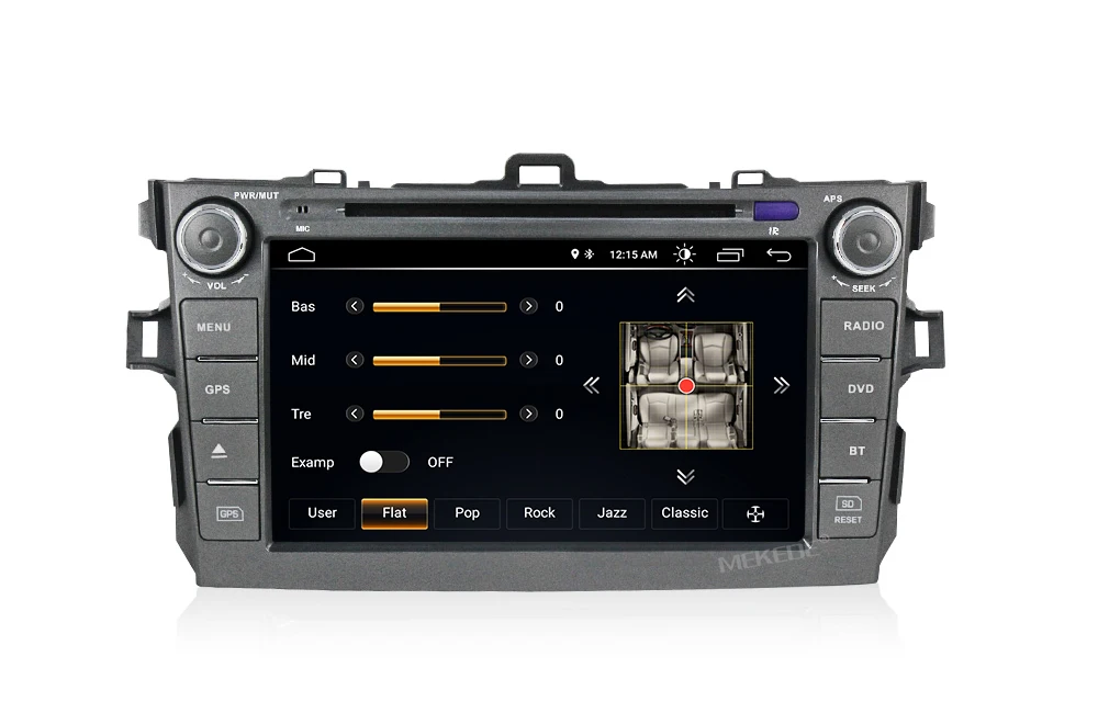 Cheap HD1080 8inch 2din android 8.1 system Car stereo head unit navigation GPS NAVI DVD player fit for toyota corolla 2007-2011 14