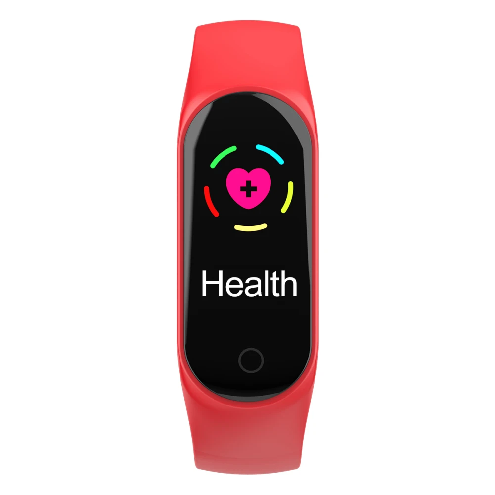 Умный Шагомер, цифровой спортивный фитнес Счетчик шагов, часы, трекер калорий, открытый водонепроницаемый, для прогулок, бега, шагомер - Цвет: Красный