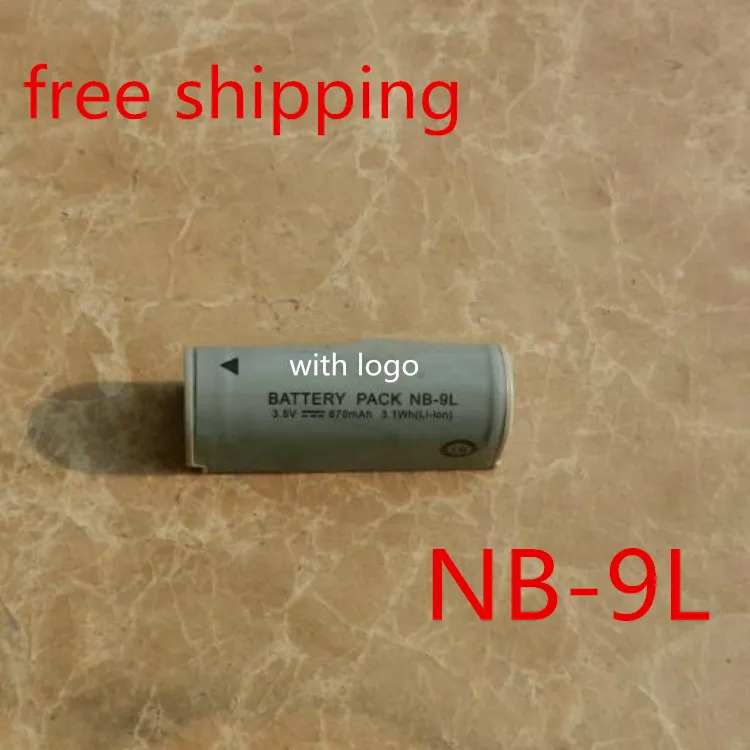 free shipping digital original 1:1 3.5v 870mah battery NB-9L for canon camera IXUS 500 510 1000 1100 HS IXY50S SD4500IS | Электроника