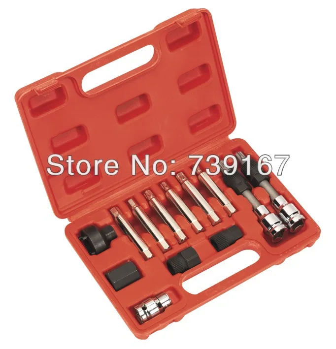 13PCS Car Alternator Freewheel Pulley Removal Tool S2 Aolly Auto Repair