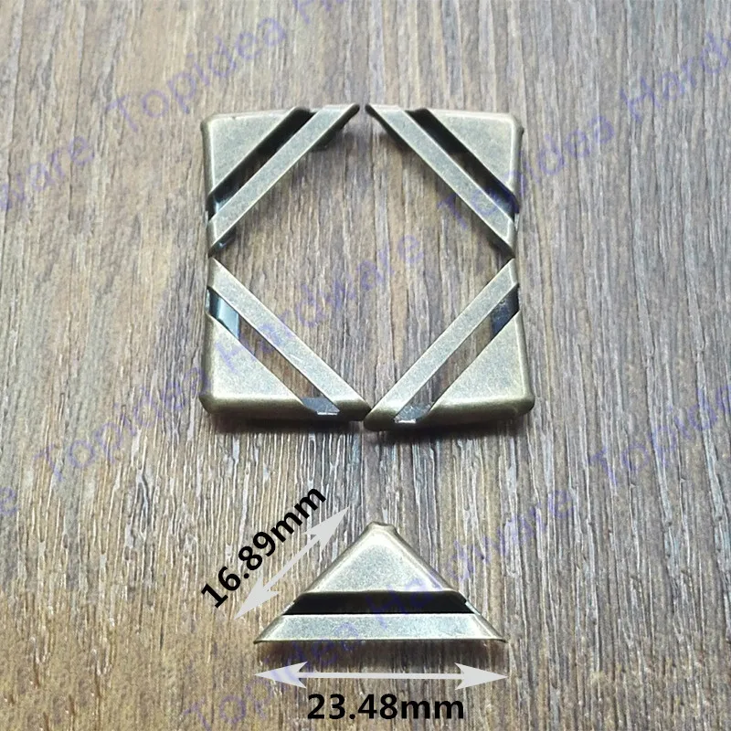 

20pcs Length 17mm Antique book corner photo corner album page notebook corner protection angle 3mm photo corner bracket