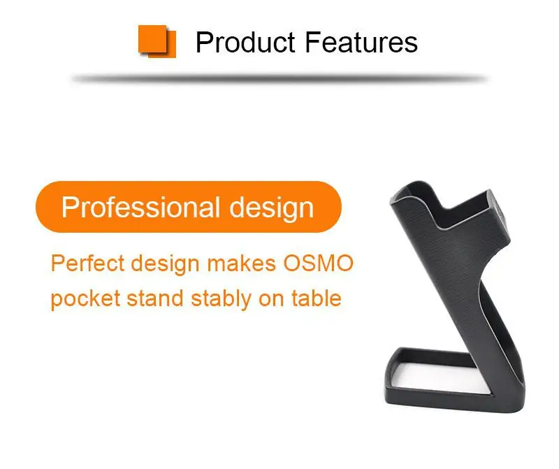 Yiwa для OSMO Pocket Stand Dock, STARTRC Подставка под смартфон Gimbal настольная подставка для DJI OSMO карманная Спортивная камера аксессуары