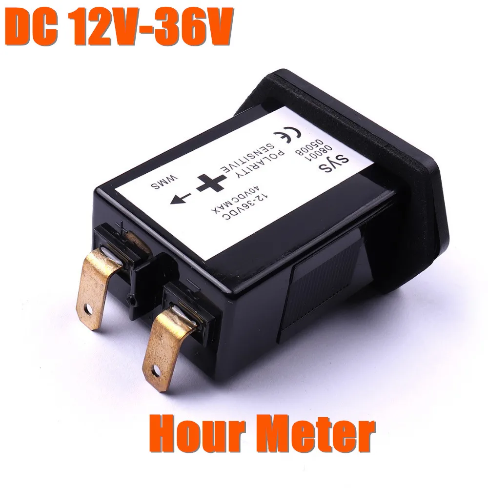 HOLYOVER DC12V 36V генератор герметичный счетчик часов кварцевый таймер высокоточный
