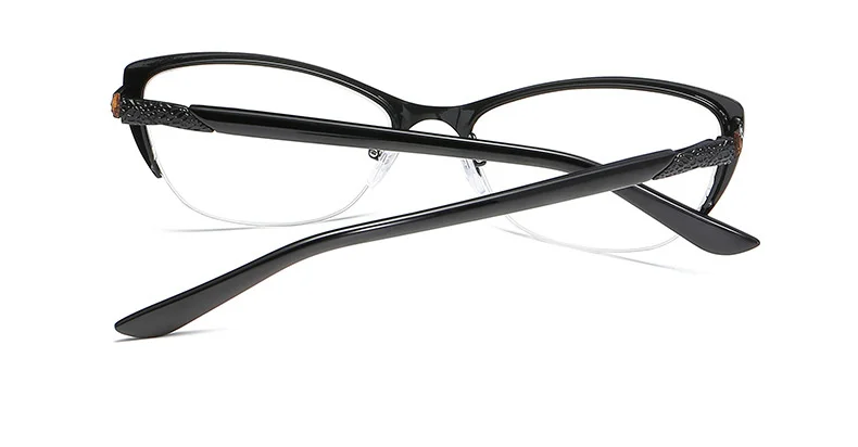 Oulylan очки для чтения женские металлические оптические зеркальные очки Анти-усталость женские очки кошачий глаз для пожилых людей Выделенные+ 1. 0.+ 4,0