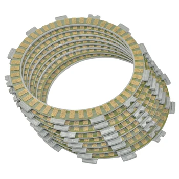 

LOPOR 8pc Motorcycle Paper Base Clutch Plate Clutch Disc Set For KLX450R 2008-2009 KX450F 2006-2014 CRF450X 2005-2015