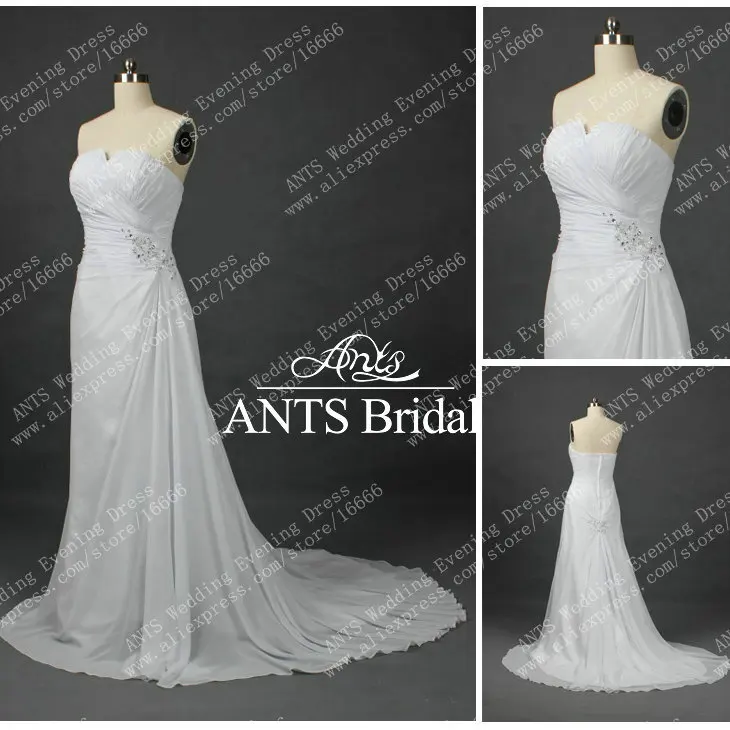 Supel Deal Best Selling Designer Formal Off the Shoulder White Chiffon