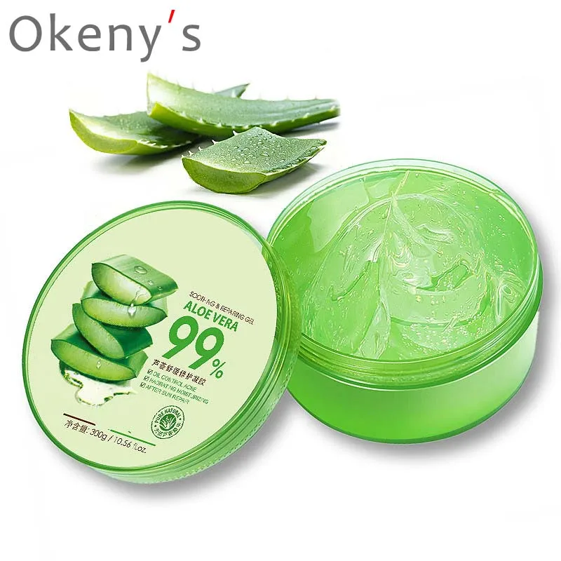 Best Face Care concentrated Aloe Vera 99% Soothing Gel Cream 300ml 0.56 fl.oz. After Sun Repair Soothing Moisture Whitening Mask