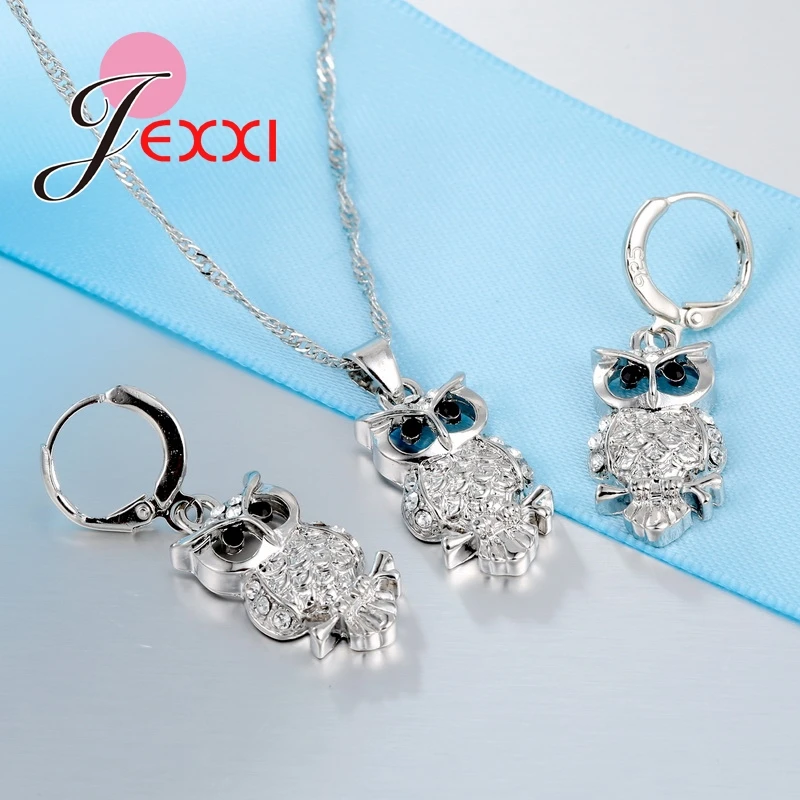 JEXXI-Cute-Design-High-Quality-CZ-Pendant-For-925-Starling-Silver-Jewelry-Set-Necklace-Earrings-Hot (4)