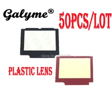 50 шт./лот Пластик ЖК-дисплей Экран дисплея объектив игровой консоли защиты Панель Крышка Ремонт Часть Fit gbgameboy Advance SP клей Клейкие ленты