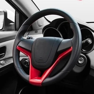 6 цветов хромированная накладка на руль наклейка для CHEVROLET Cruze sedan аксессуары