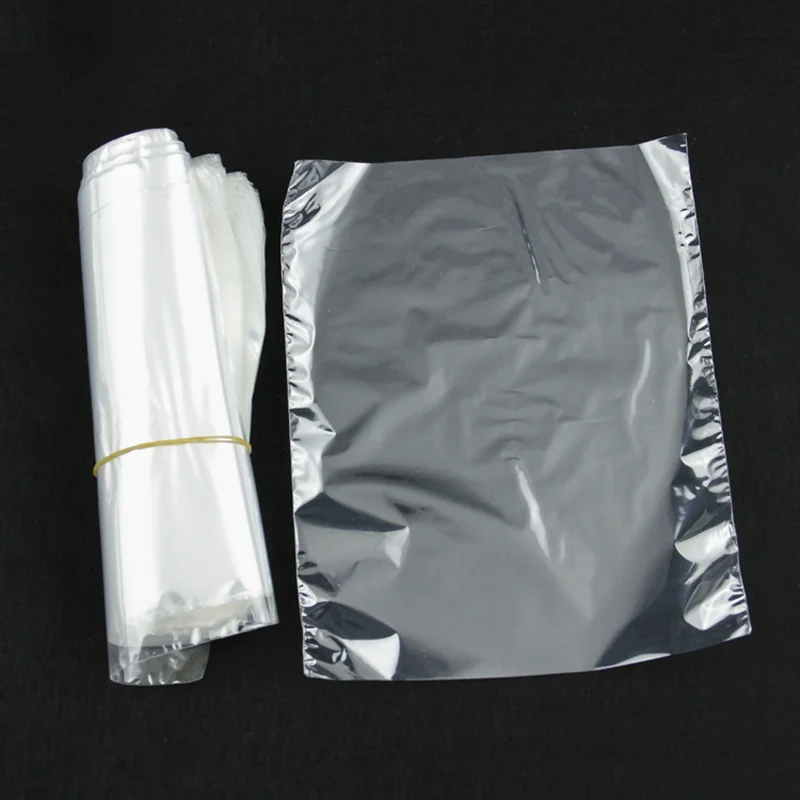 100Pcs Clear PVC Heat Shrink Wrap Bag Film Seal Packing Gift Bags 3