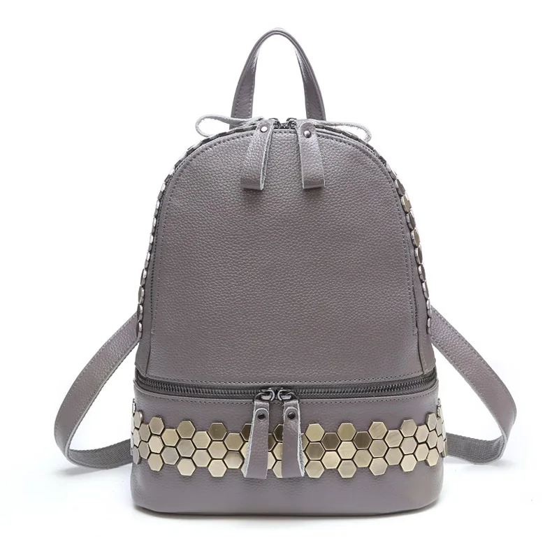 

2017 Vintage Casual New Style Leather School Bags High Quality Hotsale Women Candy Clutch Ofertas Famous Designer Brand Backpack