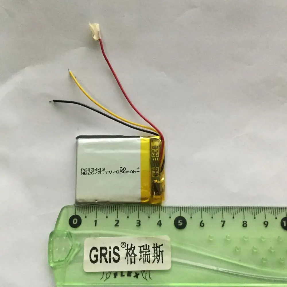 PL653442 E X10 батарея аккумулятор Luhang LUHANG навигатор 5 дюймов батареи GPS литий ионный