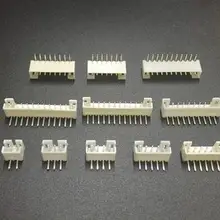 50 шт потребительских упаковок для микро мини JST PH 2,0 мм 2/3/4/5/6/7/8/12 штепселный вертикальный с разъемом «папа», правый угол Штекерный соединитель