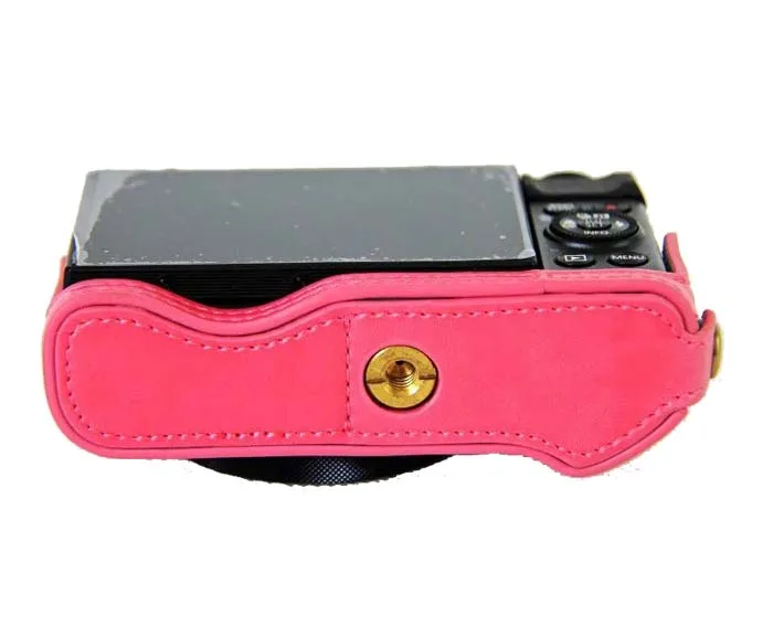 Кожаный чехол для видеокамеры Canon Powershot G7XII G7X mark 2 G7X II G7X2 из искусственной кожи чехол для камеры