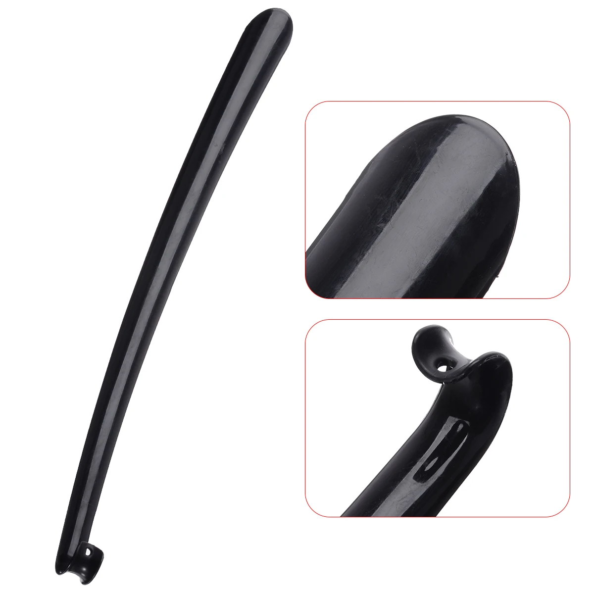 1Pc  57cm Plastic Extra Long Shoehorn Flexible Shoe Pull Lifter Remover Disability Mobility Aid Flexible Stick 22.5''