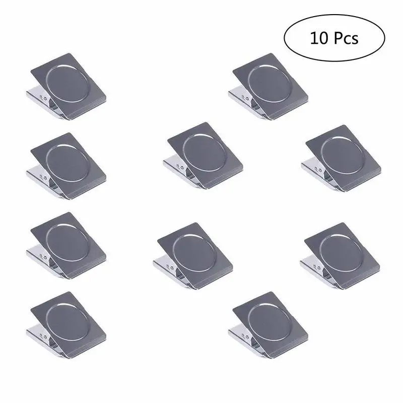 

Metal Magnetic Clips 10 Pcs Refrigerator Magnetic Clamp for Magnetic Binder Folder Whiteboard Wall Memo Note Kitchen Home Usage