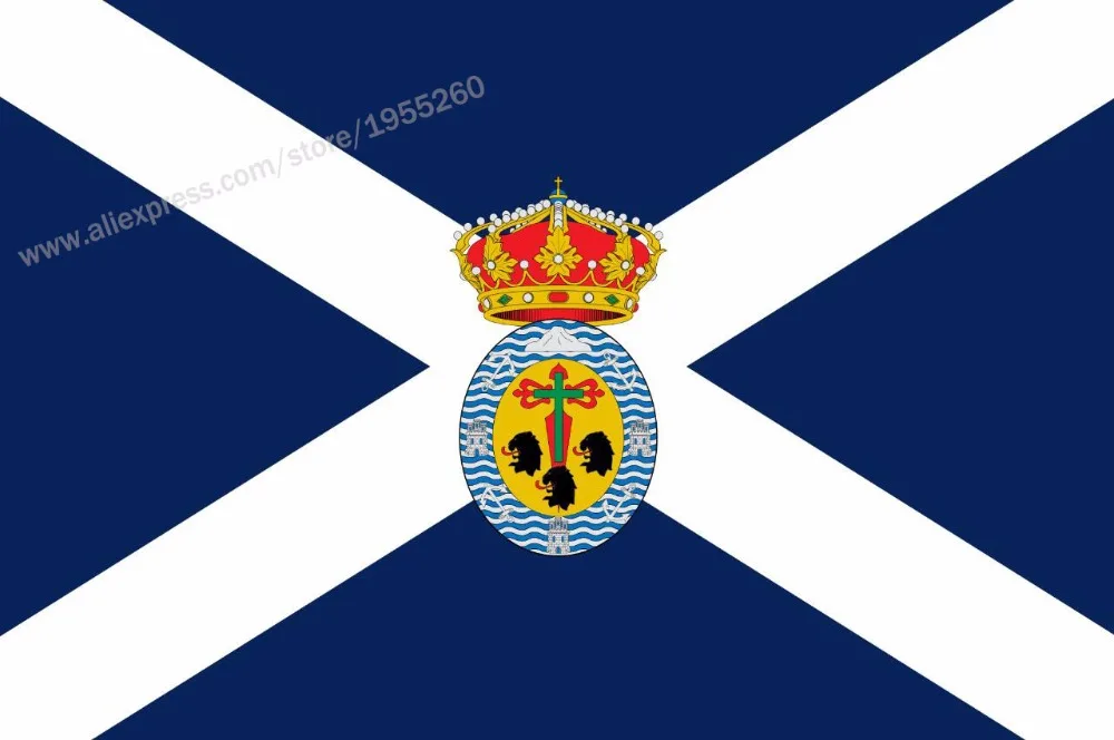 

Flag of Santa Cruz de Tenerife 3 x 5 FT 90 x 150 cm Spain Provincial Flags Banners