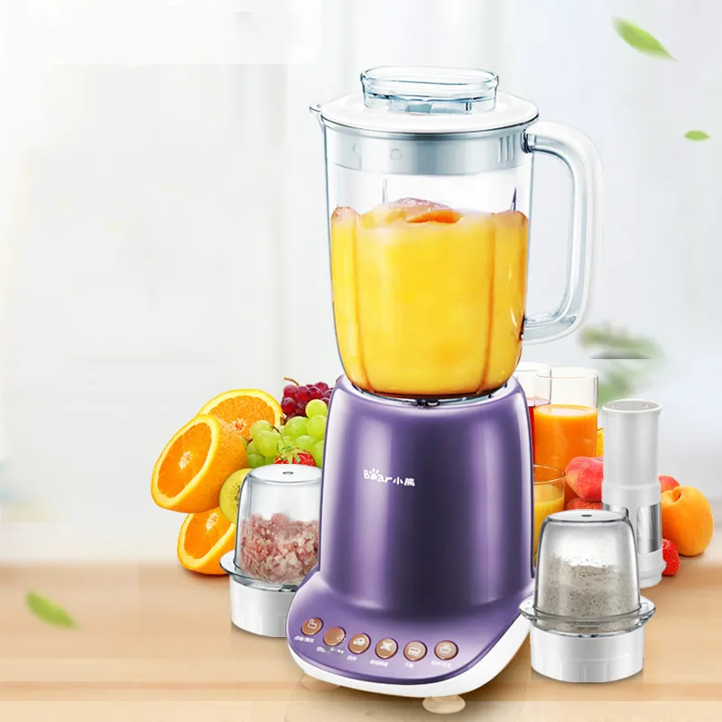 Bear Household Multifunctional Intelligent Timing Cooking Machine with 3pcs Cups for Meat Grinders Blenders Stand Mixer Juicers Bear Household Multifunctional Intelligent Timing Cooking Machine with 3pcs Cups for Meat Grinders Blenders Stand Mixer Juicers