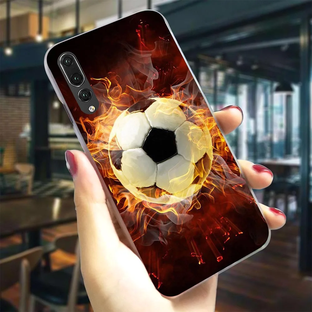 Чехол для телефона Huawei Mate 20 Lite Fire чехол футбольного мяча P9 Mini P10 30 Pro P Smart 10