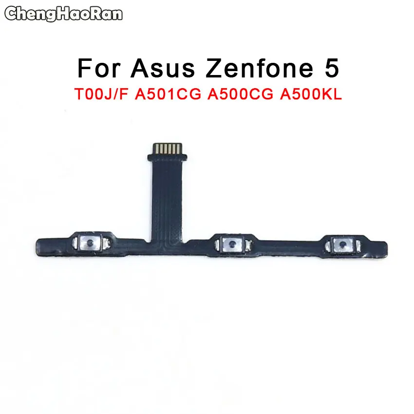 ChengHaoRan кнопка переключения громкости гибкий кабель с боковой кнопкой для Asus Zenfone 3