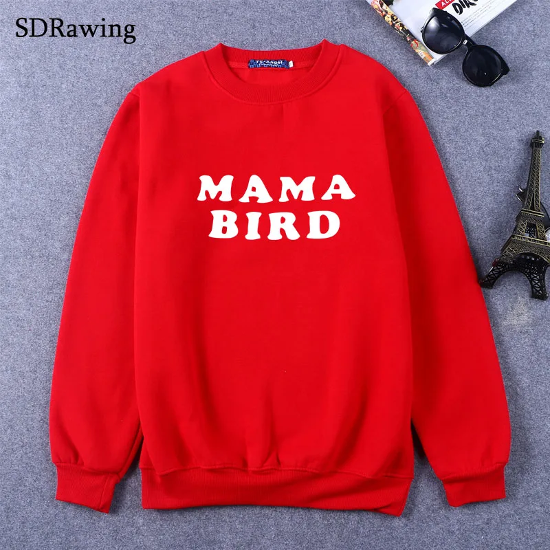 New MAMA BIRD Print Women Sweatshirts Cotton Casual Funny Sweatshirts For Lady Girl Sweatshirts Hipster Tumblr Drop Ship New MAMA BIRD Print Women Sweatshirts Cotton Casual Funny Sweatshirts For Lady Girl Sweatshirts Hipster Tumblr Drop Ship