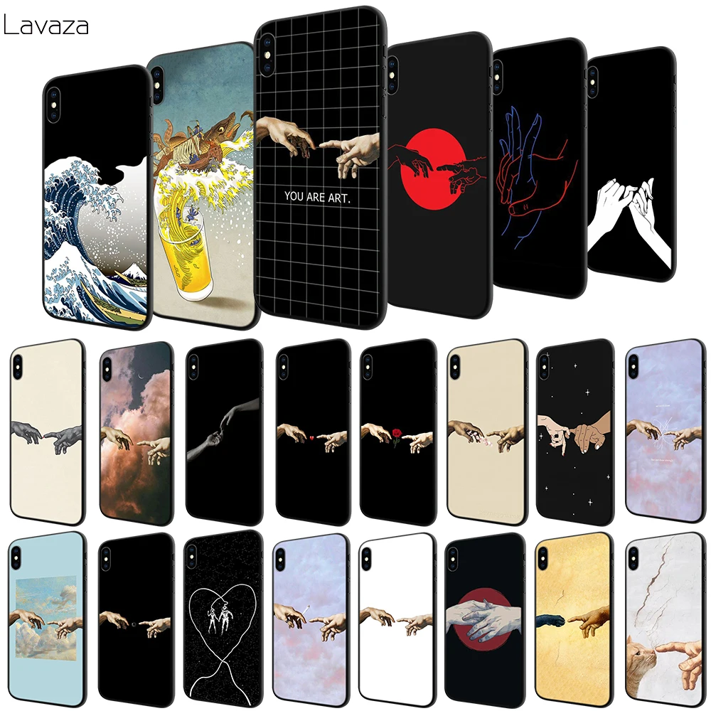 

Lavaza Creation Adam Anime Soft Case for Apple iPhone 6 6S 7 8 Plus 5 5S SE X XS MAX XR TPU Cover