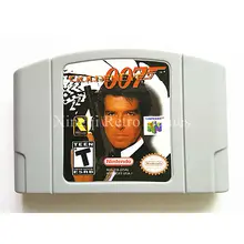 Nintendo 64 Игры GoldenEye 007 Видеоигры Картридж Консоли Карты Английский Язык Версия США