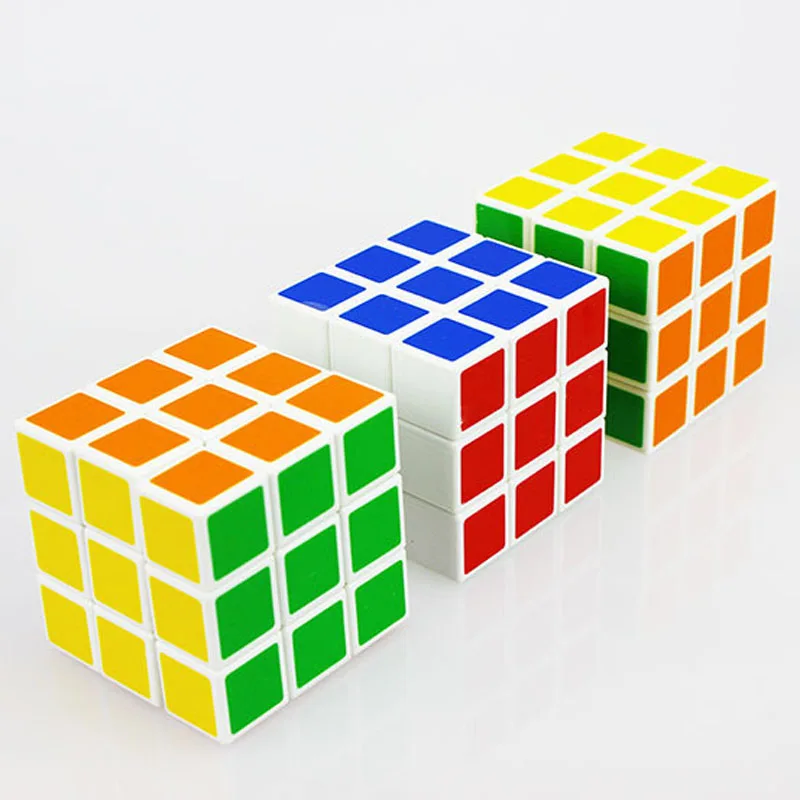 5.7 см третьего порядка волшебные кубики Пластик Детская головоломки интеллектуальной игрушки горячие игрушки волшебные кубики 3-14years лет