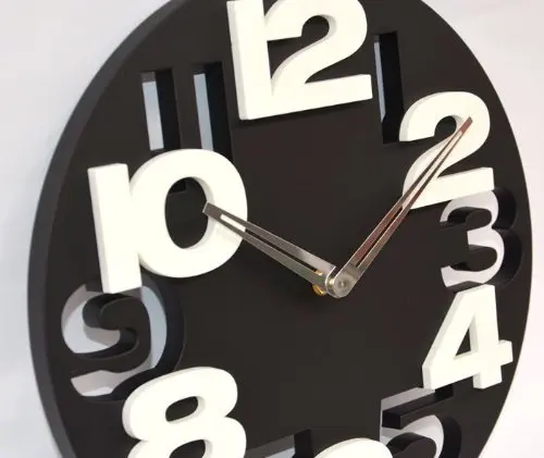 Big Number 3D Wall Clock Digital Large Decorative Modern Design Hanging On The Kitchen Watch Mural Home Decor|kitchen wall watch|wall watchwall watch