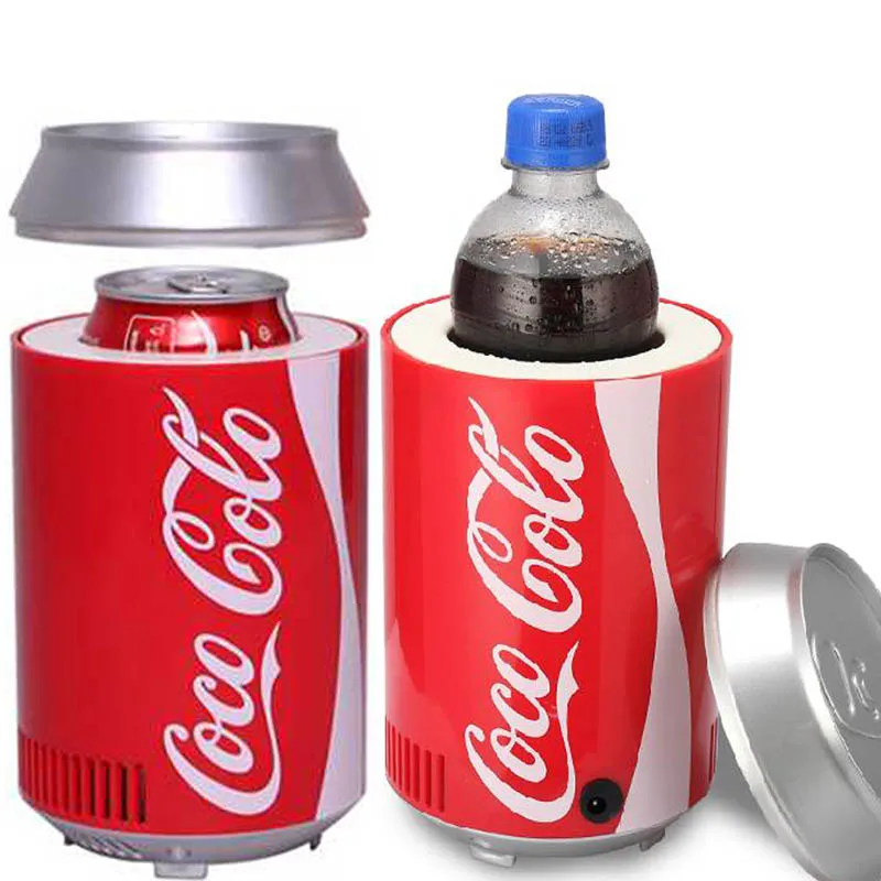 mini usb fridge cooler Heat and cool refrigerator Dual use home dormitory DC 5V 12V car office refrigerator computer wine cooler famous brand mini car refrigerator 10l heat cold dual use 12v 220v mini home single door home car fridge cooler box traval use