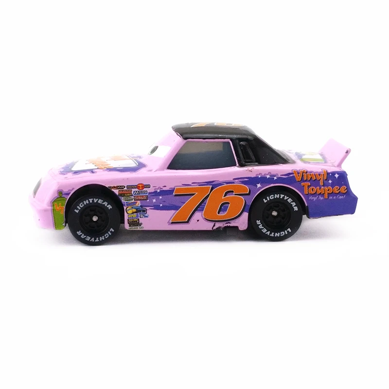 Disney Pixar Cars No.76 виниловая игрушка литой металл 1:55 свободная совершенно новая в