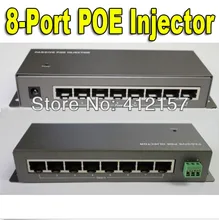 Security CCTV 8 port passive POE injector Power over Ethernet for IP Network Camera NVR WiFi AP’s, Ubiquiti, Unifi, Mikrotik