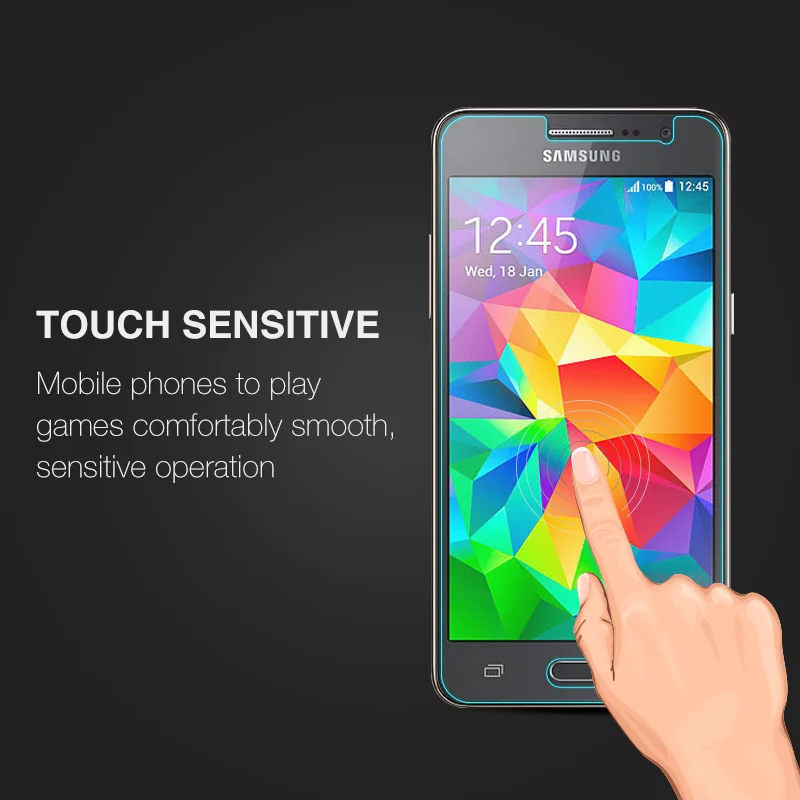 Nicotd Tempered Glass For Samsung Galaxy Grand Prime G5308 Screen Protector Film on G530 G531 G5308 G530H G531F G531H SM-G531 (3)