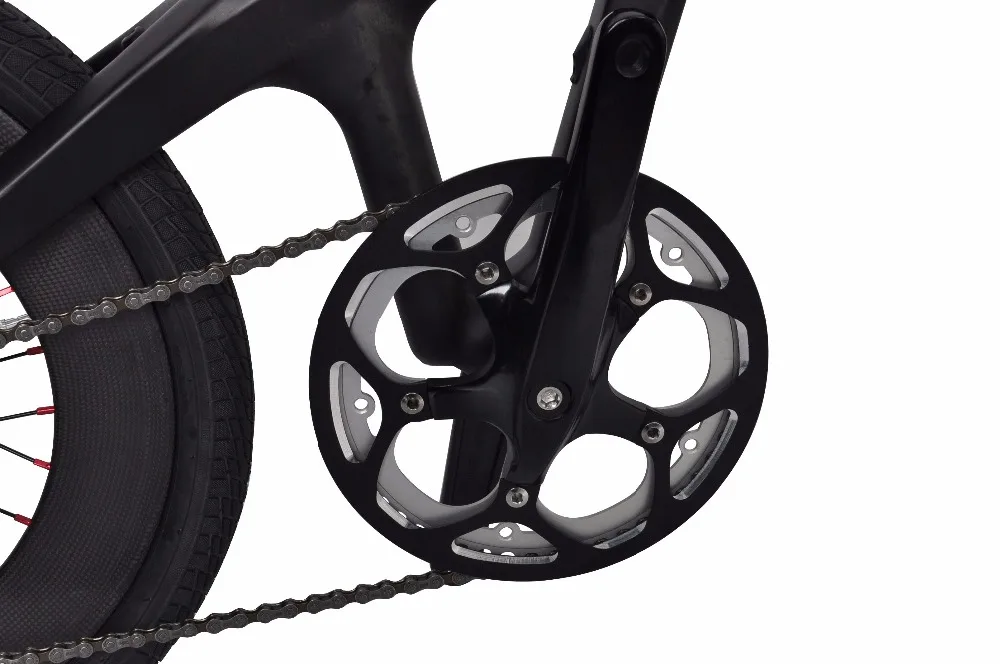 Top Free shipping carbon bike folding complete bicycle with frameset FM268 and Carbon fiber wheelset UD Matt 20 inch 1