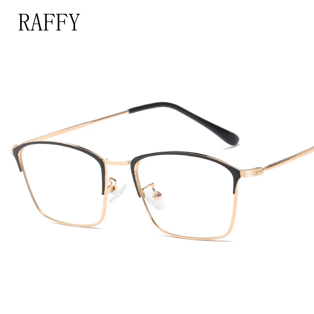 Square Metal Eyeglasses Vintage Frame Glasses Women Eyeglasses Frames
